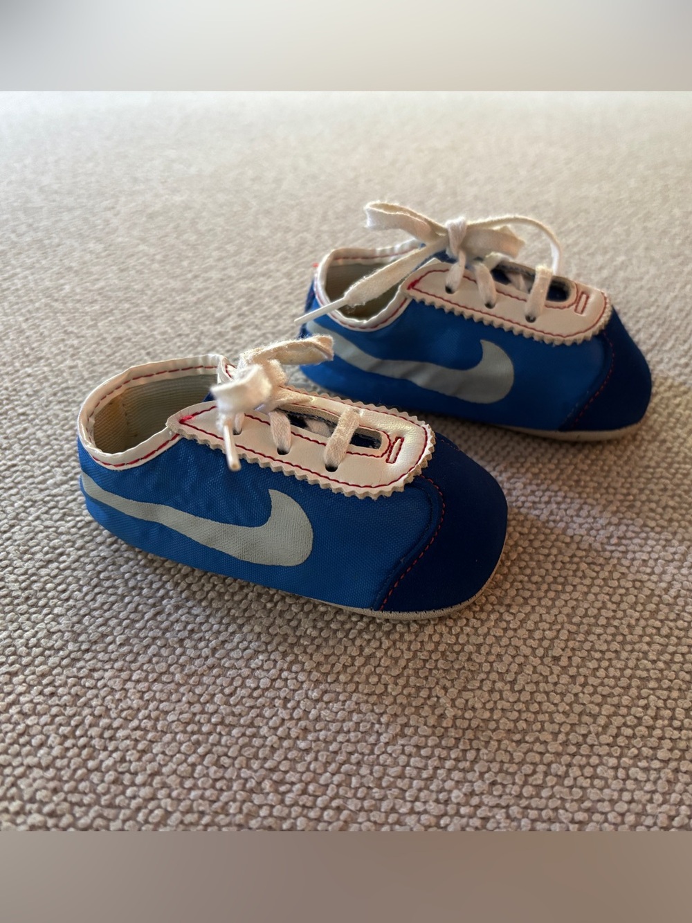 Rare Vintage 1972 Nike Cortez Baby Shoes Size 3-3.5